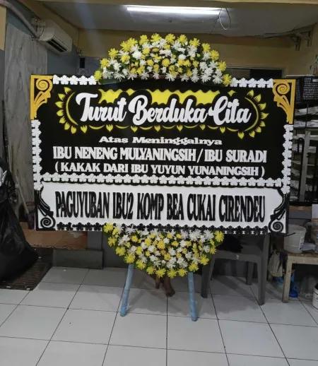 Papan Bunga Duka Sawangan Baru Sawangan